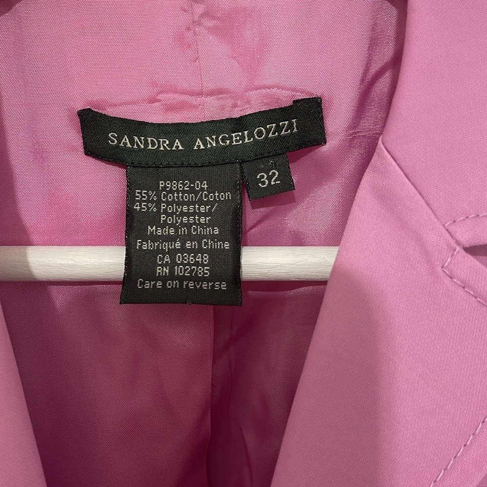 Sandra Angelozzi pink blazer - Picture 2 of 5